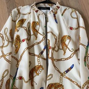 Zara bomber jacket Size XL